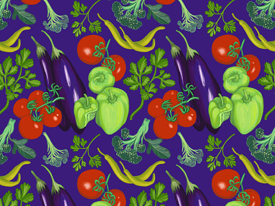 vegetables pattern