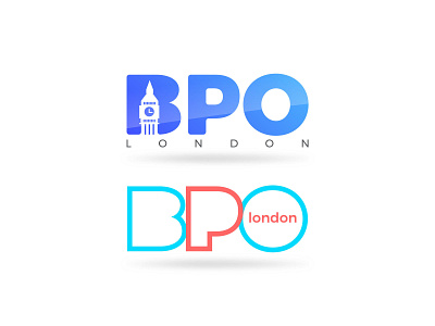 BPO London (logo proposals 2019) adobe brand identity design designer graphicdesign illustator logo