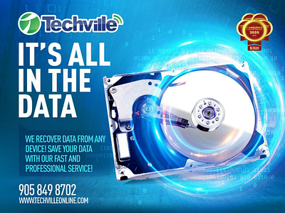 Data Recovery Keyvisual (campaign)