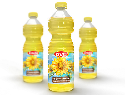 Sunflower Oil (packaging design proposal) adobe branding design digital graphicdesign illustator packagingdesign photoshop typography vector