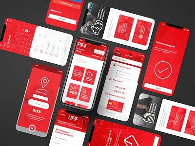 App Design for PSS (Power Sport System), Macedonia. adobe adobe xd design digital graphicdesign ui ux uxui