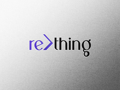 ReThing (Logo Proposal 3) adobe design designer digital graphicdesign illustator logo photoshop