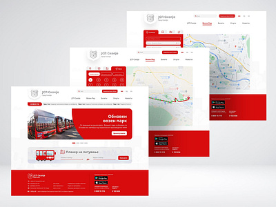 Skopje Public Transport's new web page