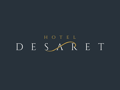 Hotel Desaret (proposal logo) 2018 adobe design designer grapic design illustator logo vector