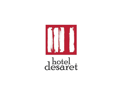 Hotel Desaret (proposal logo 2) 2018 adobe design designer flat grapic design illustator logo vector