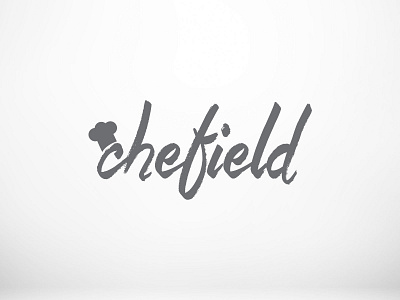 Chefield logo (2016) adobe brand design flat font graphicdesign grapic design illustator kithcen logo typo typography vector