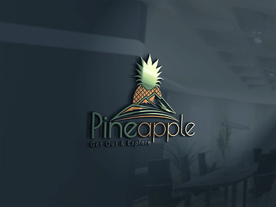 Pineapple logo creative logo logo logodesign modern logo