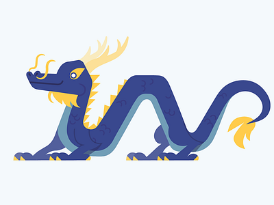 Vector Dragons - Chinese Dragon adobe illustrator design dragon fantasy illustration vector