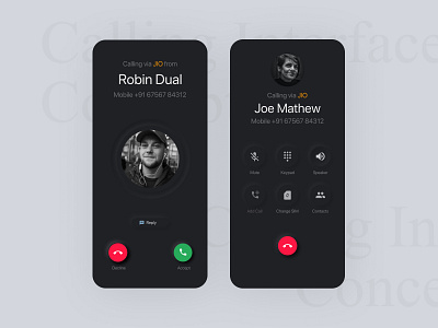 Calling Interface Concept 1