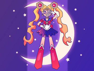 Sailor moon character characterdesign illustration illustrator sailormoon vector