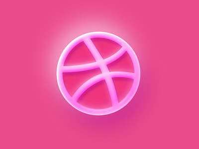 Dribbble Icon app app icon branding check design done dribbble figma icon iconography icons illustration ios logo ui vector