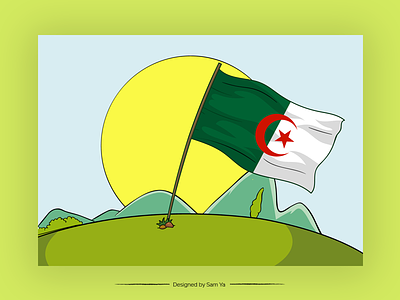 Algeria algeria blanc drapeau flag flag algeria rouge vert