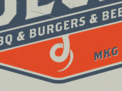 Pig tail bbq beer burgers logo mi michigan muskegon pig tail