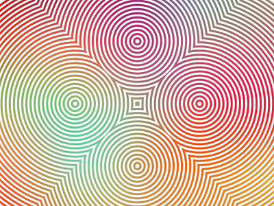 Concentric Circles abstract circles experimentation pattern processing