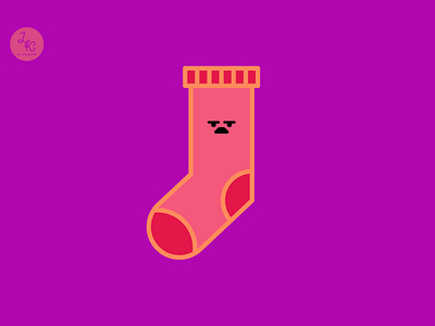 Mr. Sockstush illustrator sock vector