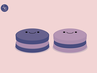 Macaroons illustrator macaron vector