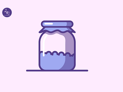 Sweet jar illustrator jar vector