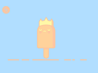 Ice cream queen ice cream illustrator vector