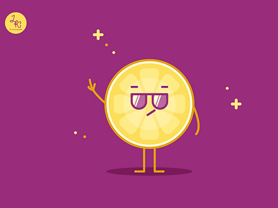 Cool lemon illustrator lemon vector