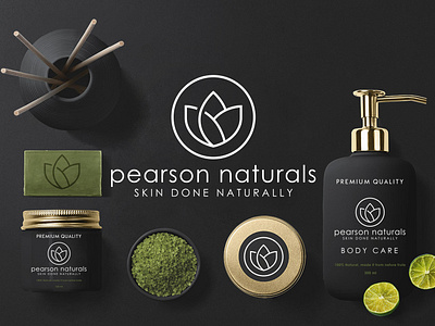 Skincare brand logo by naimadesign