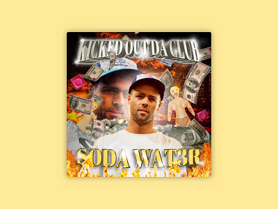 Kicked Out Da Club album album artwork album cover design bad photoshop design photoshop
