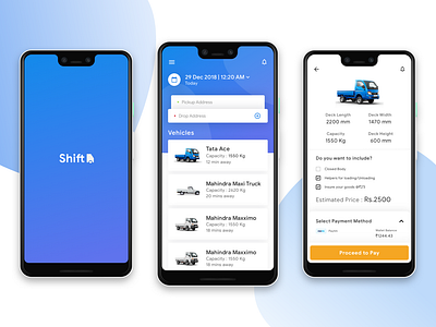 Shift - Truck Rental App