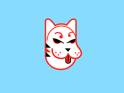 the japanese folk one cat character design graphic design illustration japanese japanese culture mask