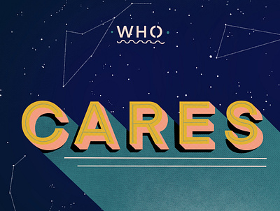 Who Cares | Poster Collection 2020 collage design illustration poster poster design posterart typography vector