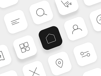 Icon set e commerce icon icon app icon design icon pack icon sets line icon minimal icon stock icons