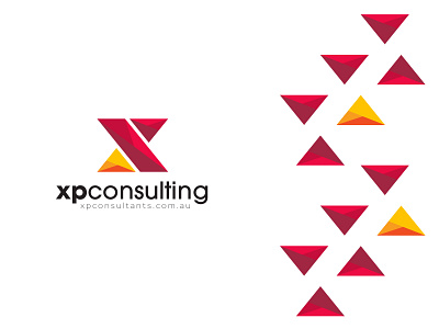 XP Consultancy agency color consultancy design icon logo xp