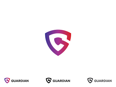 G-Gaurdian abstract branding design forsale gaurd identity insurance logo mark minimal monogram protection safety security ux