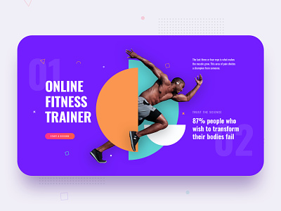 Fitness Trainer Layouts for SP Page Builder Pro banner colorful creative fitness fitness ui gym header health joomla minimal mockup modern shapes template trainer trainers trendy typography webui workout