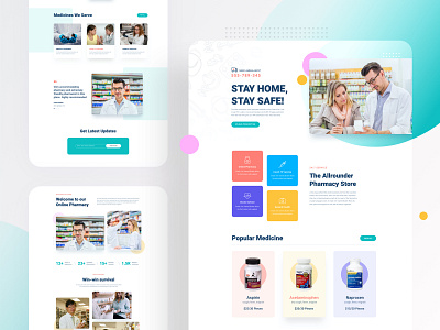 Pharmacy Layout Bundle for SP Page Builder Pro