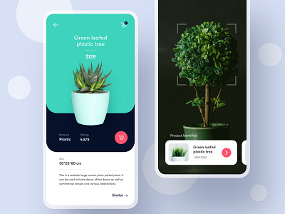 Recognition iOS App 2019 2020 app app design app ui colorful design gradient image minimal recognition app scanner trendy typography ui