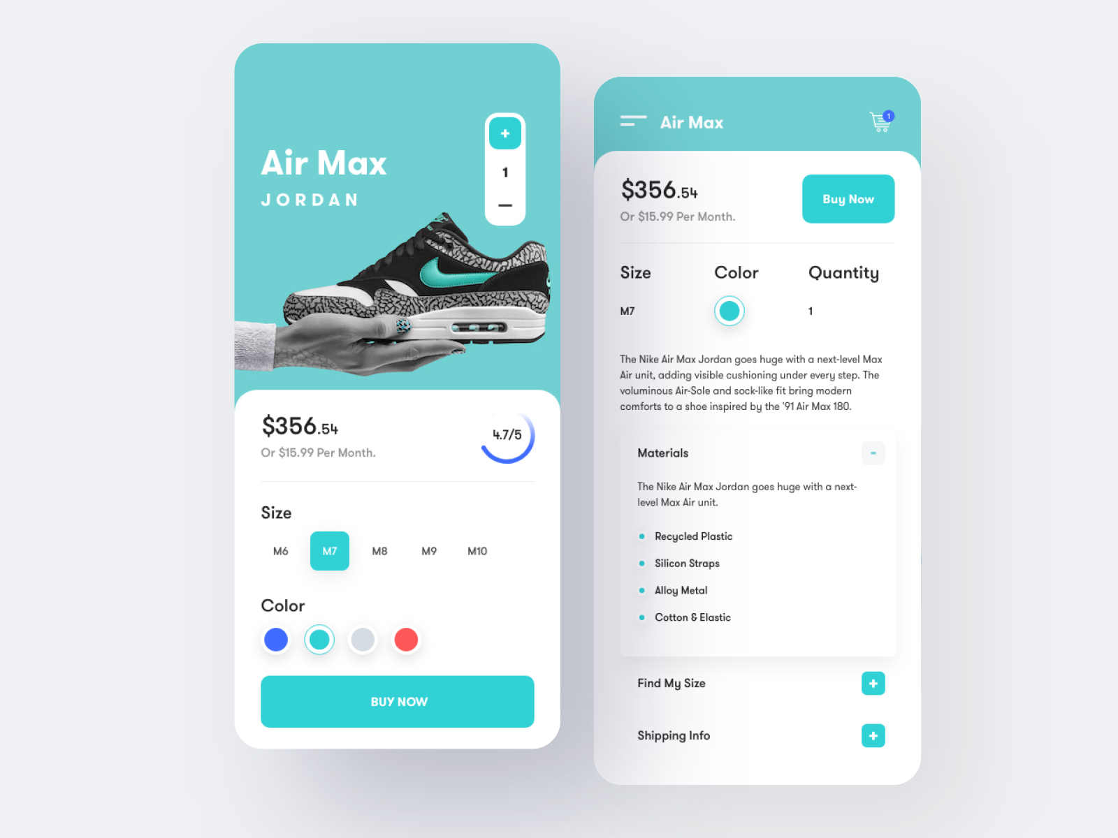 Shoes Store iOS App Design by Ahmed Manna for UnoPie on ...