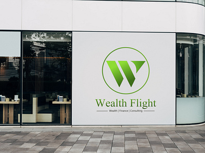 wealth logo branding graphic design illustration logo logo design moeizoddin moeizoddin kazi