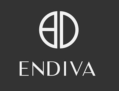 Endiva Fashion Clothing Brand Design Logo branding brandlogo clothingbrand design graphic design illustration logo logo design moeizoddin kazi
