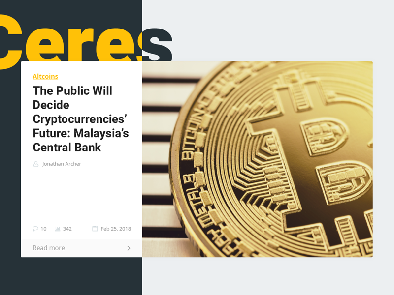Cryptocurrency News WordPress Theme online media ceres magazine article bitcoin crypto theme wordpress news cryptocurrency