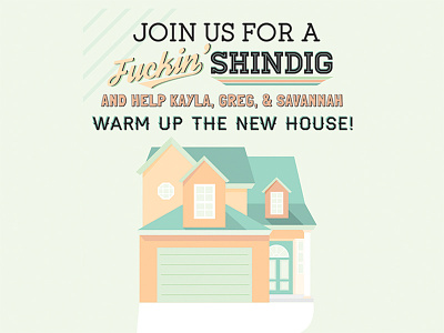 House Warming Party Invitation house house warming invitation party shindig
