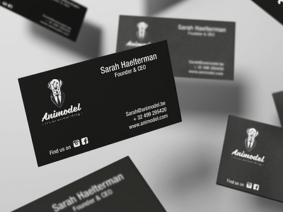 Animodel Business Card