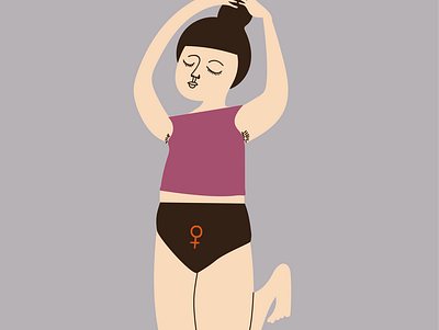 Femmy illustration vector