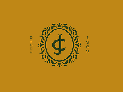 Cabanha Jobim branding design lettering logo monogram