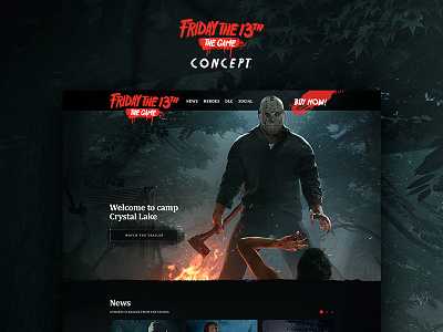 Friday The 13th Game website