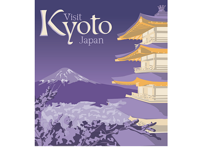 Kyoto Travel Poster