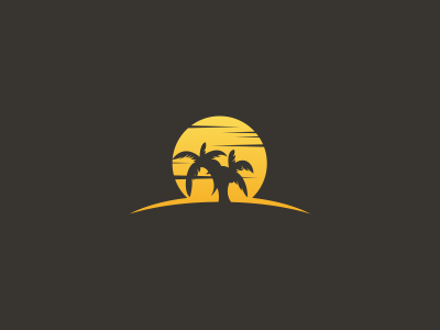 Beach beach design gus pangeran logo