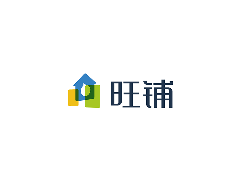 Wangpu New logo& New Branding alibaba branding e commerce gif logo