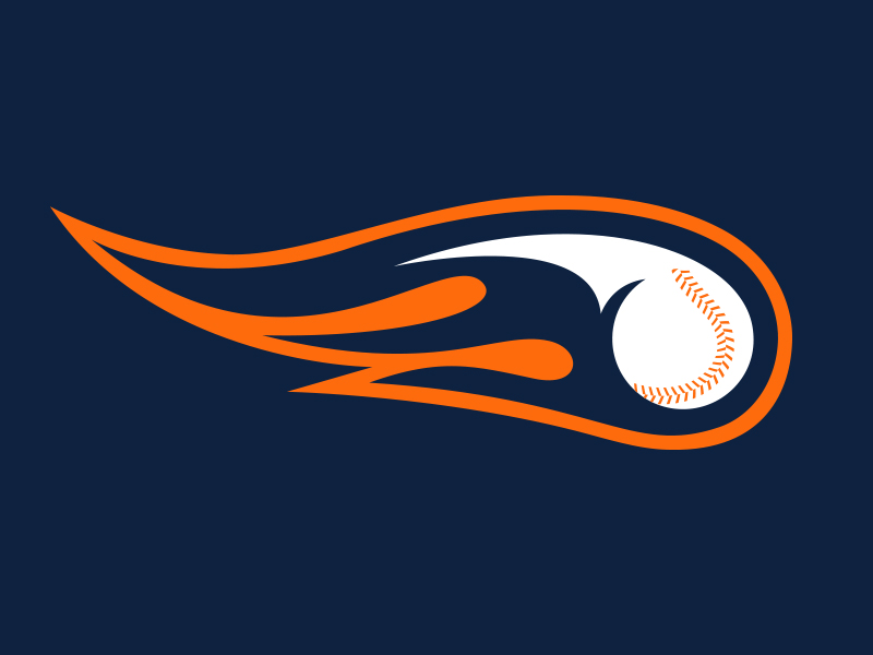 Bowling Green Hot Rods Secondary by Justin Wright on Dribbble
