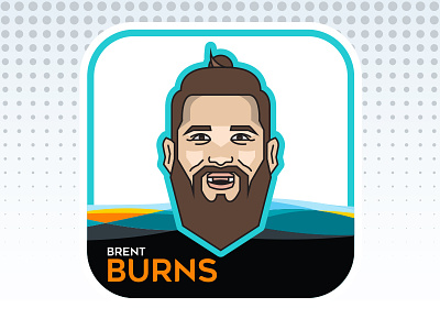 NHL All-Star Emoji Series - Brent Burns