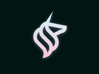 Unicorn logo concept