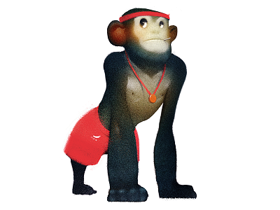 Professional Player character concept art games monkey professional sport